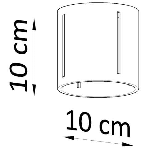 Inez Plafond, Alluminio, Bianco - Foto 15