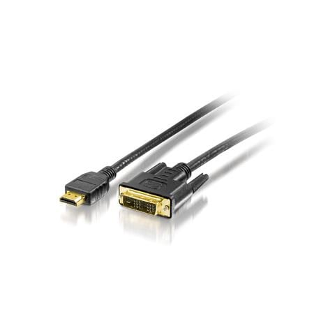 HDMI - DVI (18+1) , 5.0m, 5m, HDMI, Maschio / maschio - Foto 1