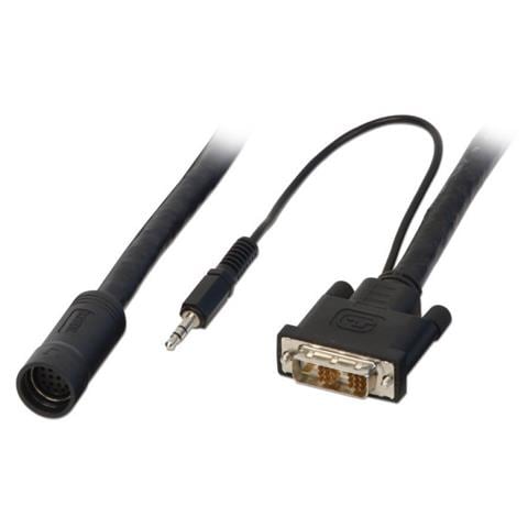 37318, 0,25m, Nero, Audio Fly, DVI, Maschio - Foto 1
