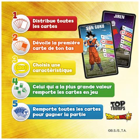Dragon Ball Super Gioco Di Carte Top Trumps - Foto 9