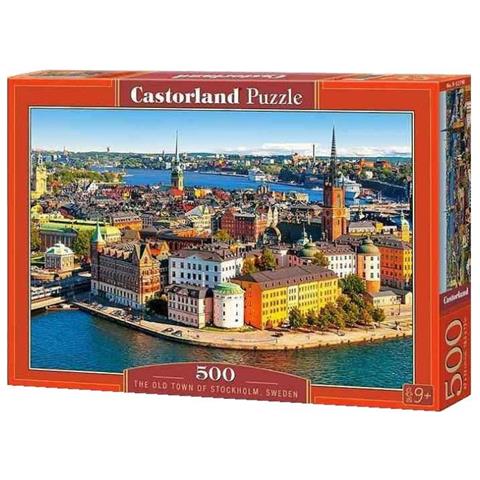 Puzzle Il Centro Storico Di Stoccolma 500 Pezzi - Foto 1