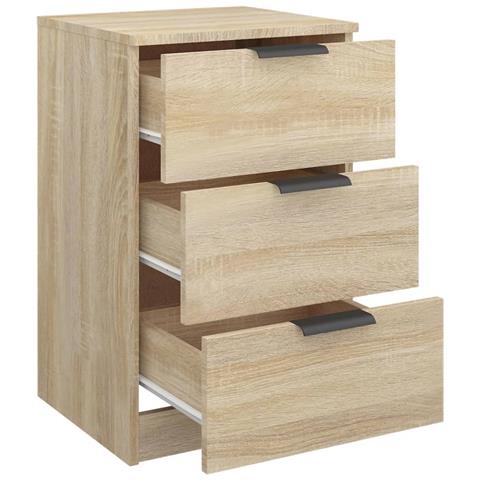 Comodini 2 Pz Rovere Sonoma 40x36x65 Cm - Foto 2