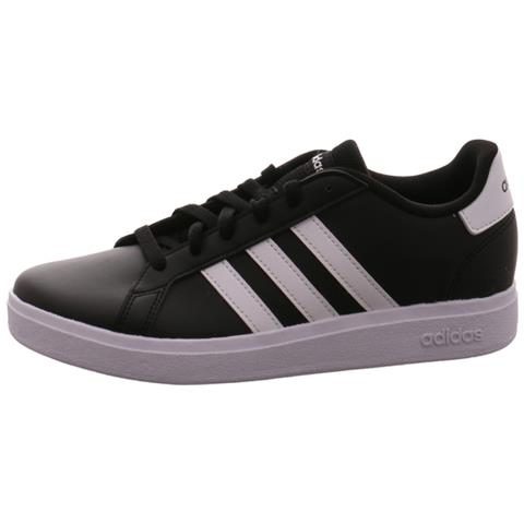 Gw6503 Grand Court 2.0 K Sneakers Junior Nero Nero 37 1/3 - Foto 1