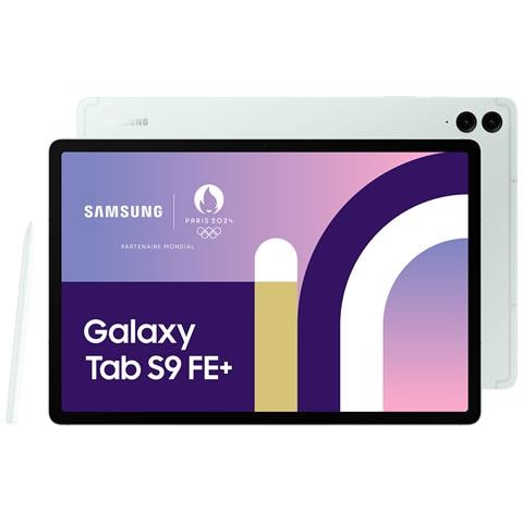 Galaxy Tab S9 FE+ 5G 128GB 8GB Ram Display 12.4" LCD Main Camera 12MP Exynos Android 13 10090 mAh Verde Europa - Foto 1