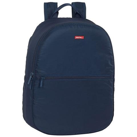 Zaino Pieghevole Safta Blu Marino - Foto 1