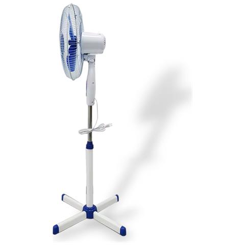 Ventilatore A Piantana 3 Pale Ø40 Cm Con Altezza Regolabile 45w - Foto 2