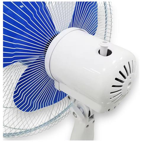 Ventilatore A Piantana 3 Pale Ø40 Cm Con Altezza Regolabile 45w - Foto 4