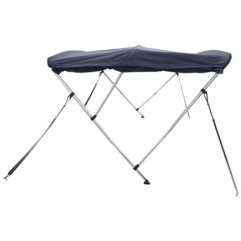 Bimini Di Prua Con Pareti Laterali 3 Archi 183x (170-182) x137cm - Foto 2