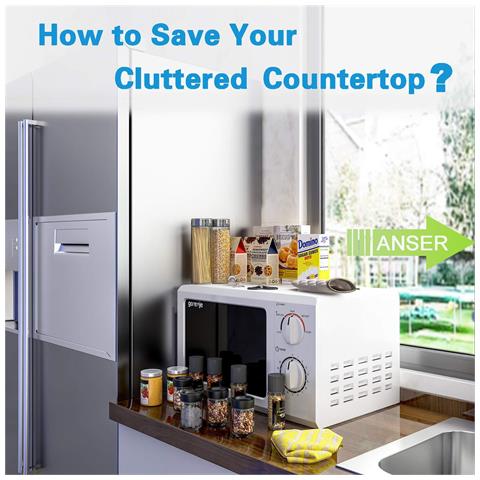 Organizzatori Magnetici Per Rack Per Barattoli Portaoggetti Per Montaggio A Parete Laterale Per Frigorifero Black - Foto 5