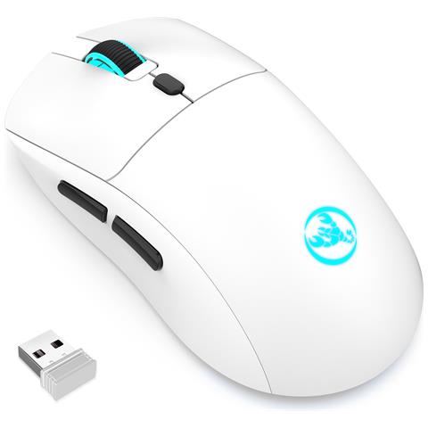 Mouse Wireless - Ricaricabile 2.4g White - Foto 1