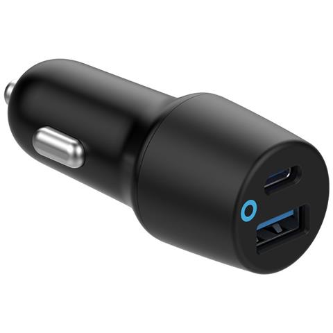 ES631031 Caricabatterie per dispositivi mobili Telefono cellulare Nero Accendisigari Ricarica rapida Auto - Foto 1