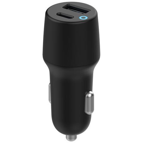 ES631031 Caricabatterie per dispositivi mobili Telefono cellulare Nero Accendisigari Ricarica rapida Auto - Foto 4