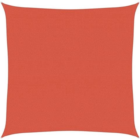 Vela Parasole 160 G/m Quadrata Terracotta 4,5x4,5 M In Hdpe - Foto 2