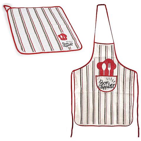 Set Di Grembiule + Strofinaccio Da Cucina. - Foto 1