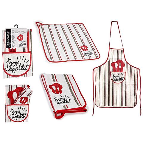 Set Di Grembiule + Strofinaccio Da Cucina. - Foto 2