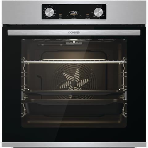 Forno Elettrico da Incasso G400 BOS 6737 E13X Capacità 77 L Multifunzione Ventilato Potenza 3500 W Colore Argento. Acciaio inox - Foto 1