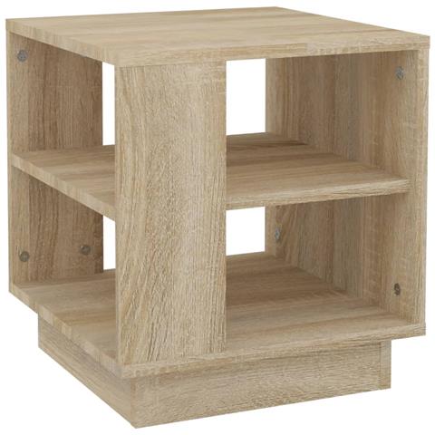 Lusso Casadino - Tavolino Da Salotto Rovere Sonoma 40x40x43 Cm Legno Multistrato - Foto 1