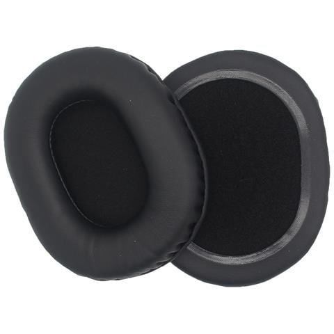 Cuscinetti Auricolari Ovali Premium 100x80mm - Pelle Proteica, Neri (confezione Da 2) - Foto 6