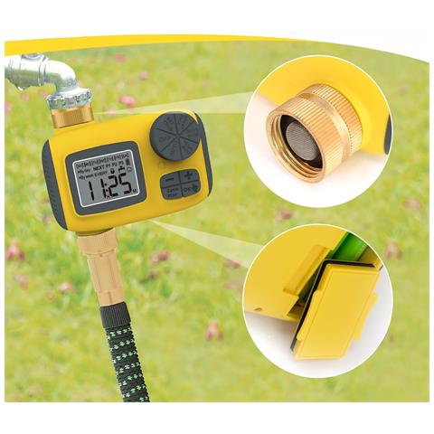 Computer Di Irrigazione Automatico Di Precisione Per Giardino Da 10 A 120 Psi - Foto 2