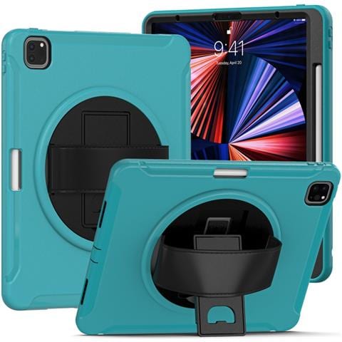 Custodia Per Ipad Air5/air4 10.9"" Con Supporto E Alloggiamento Per Stilo Turchese - Foto 1