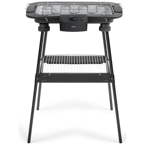 Barbecue Elettrico Nero Da 2200 W Su Gambe - Dom506 - Foto 1