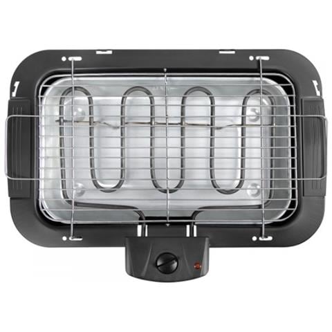 Barbecue Elettrico Nero Da 2200 W Su Gambe - Dom506 - Foto 4