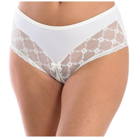 Mutandina Culotte Da Donna In Pizzo, Modello Brigitte. Eleganza, Comodità E Vestibilità Perfetta. - Foto 1
