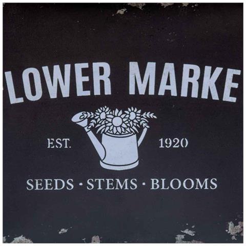 Cestino In Metallo Nero 19,5x11,5x9 B16,5x8,5 - Foto 6