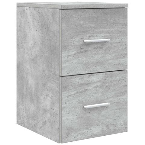 Armadio Bagno In-between Grigio Cemento 30 x 44,5 x 50 cm - Foto 1