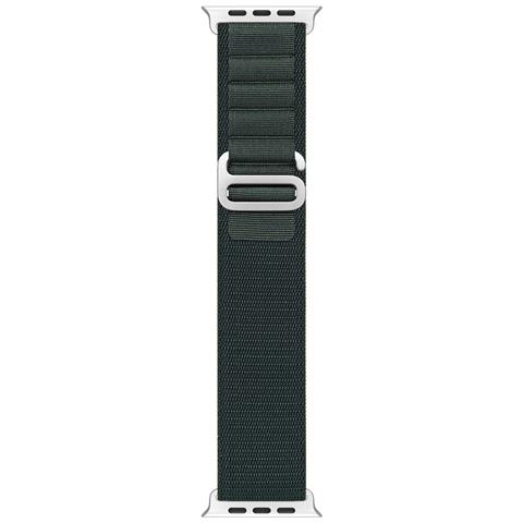 Cinturino Orologio per Apple Watch - Poliestere, Verde - Foto 2