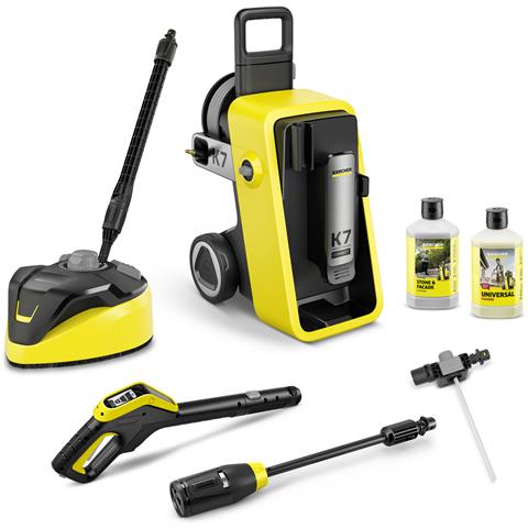 K 7 Comfort Premium Connect Home idropulitrice Verticale 600 l /h 3000 W Giallo - Foto 1
