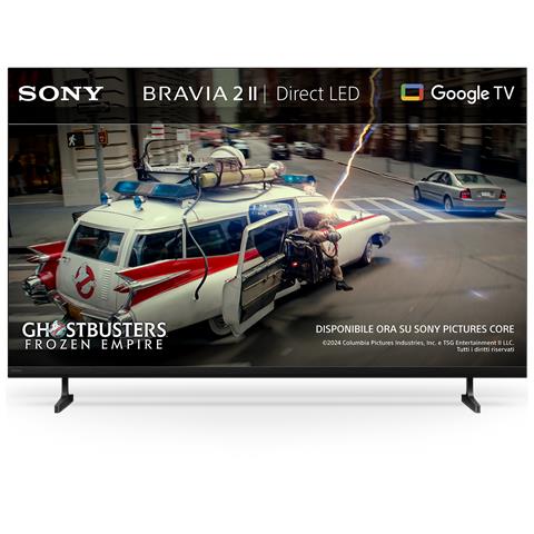 Sony 65 BRAVIA 2 II S25M2, 165,1 cm (65"), 3840 x 2160 Pixel, LCD, Smart TV, Wi-Fi, Nero - Foto 1