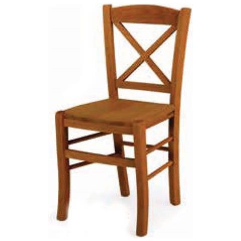 Mirabelle - Sedia Croce In Legno Massello - Foto 2