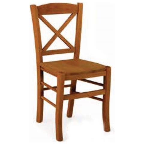 Mirabelle - Sedia Croce In Legno Massello - Foto 1