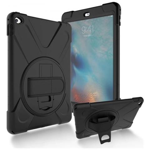 Estuff Es681542-bulk Custodia Per Tablet 24,6 Cm [9.7] Cover Nero (austin Defender Case Ipad Air - 2 9.7 With Hand Strap - Foto 2