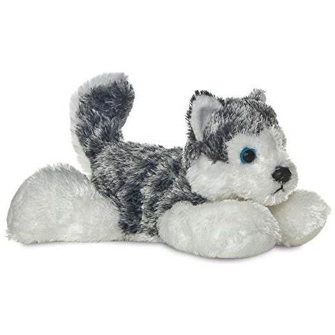 World - Mini Peluche A Forma Di Cane Husky Flopsie - Foto 1