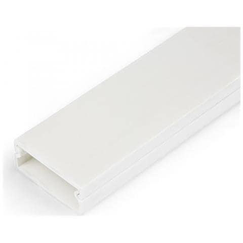 Canalina Di Cablaggio Cavi Adesiva Da 1m 32x11mm - Foto 1