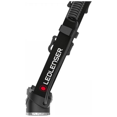Led Lenser H8R Torcia a fascia LED Nero, Rosso - Foto 1