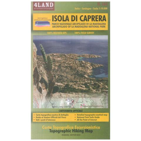 Enrico Casolari - Isola di Caprera. Parco Nazionale Arcipela di La Maddalena-Archipelago of La Maddalena National Park 1:10.000. Ediz. bilingue - Foto 1