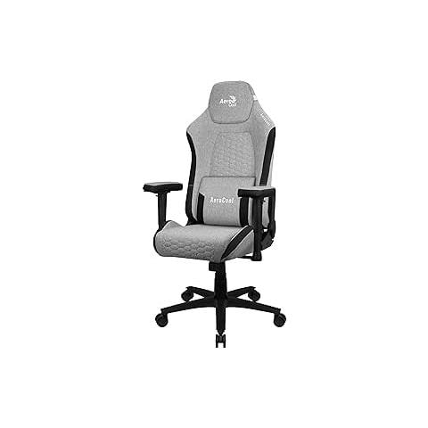 Crown Aeroweave Universal-Sedia da Gaming Ergonomica Grigio (crownashgr) - Foto 1