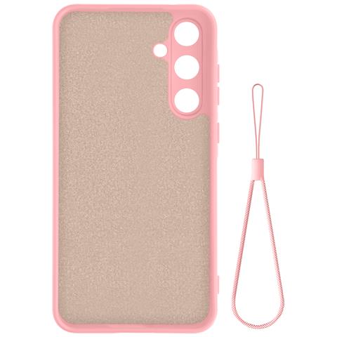 Cover Per Samsung Galaxy A55 Semirigida Opaca Antimacchie Cordino - Foto 2