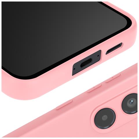 Cover Per Samsung Galaxy A55 Semirigida Opaca Antimacchie Cordino - Foto 5