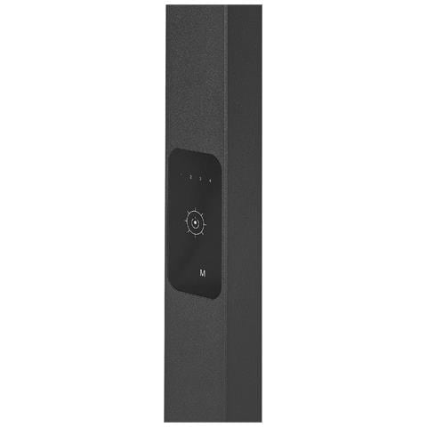 Lampada Da Pavimento Led Metallo Nero 196 Cm Orion - Foto 2