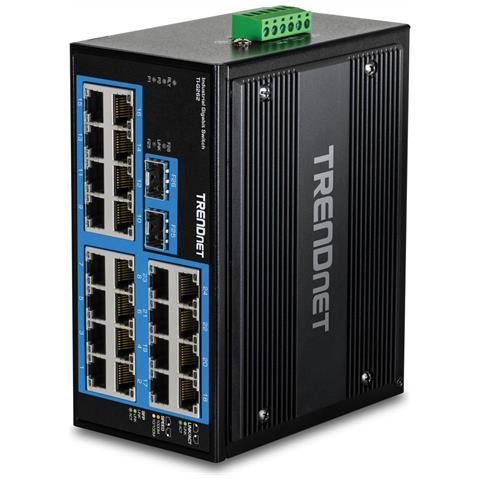 26-port Hardened Industrial - Gigabit Din-rail Switch (ti-g262) - Foto 1