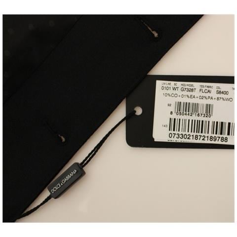 Blazer Gilet In Lana E Seta Elasticizzata Nera - It48 - M - Foto 2