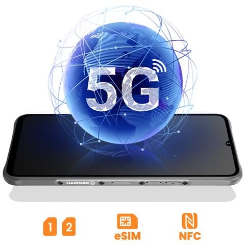 Smartphone Blade Va Batteria Impermeabile 6000mah Blade Va 5g, Nero - Foto 2