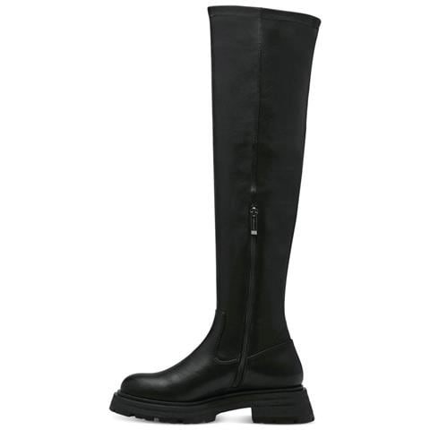 Black Casual Closed Boots Stivaletti Sintetico E Tessile Scarpe Donna Nero Eu 36, 1-25603-41 001 - Foto 3