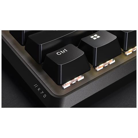 K70 CORE TKL tastiera Gaming USB QWERTZ Tedesco Nero - Foto 4