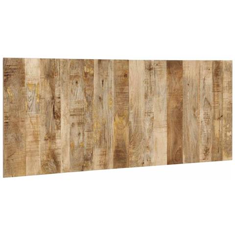 Testiera 200 Cm In Legno Massello Di Mango Grezzo - Foto 2