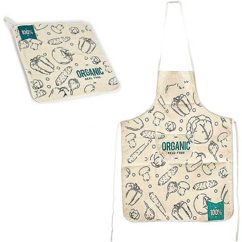 Set Di Grembiule + Panno Da Cucina. - Foto 1
